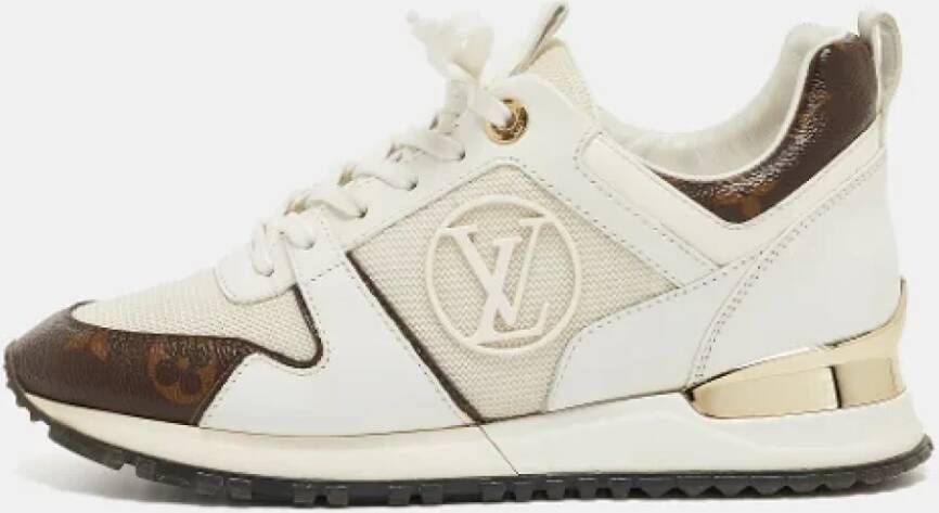 Louis Vuitton Vintage Pre-owned Canvas sneakers White Dames