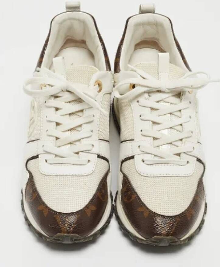 Louis Vuitton Vintage Pre-owned Canvas sneakers White Dames