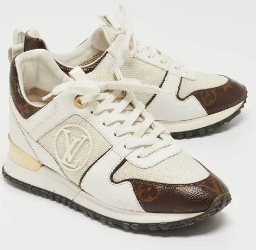 Louis Vuitton Vintage Pre-owned Canvas sneakers White Dames