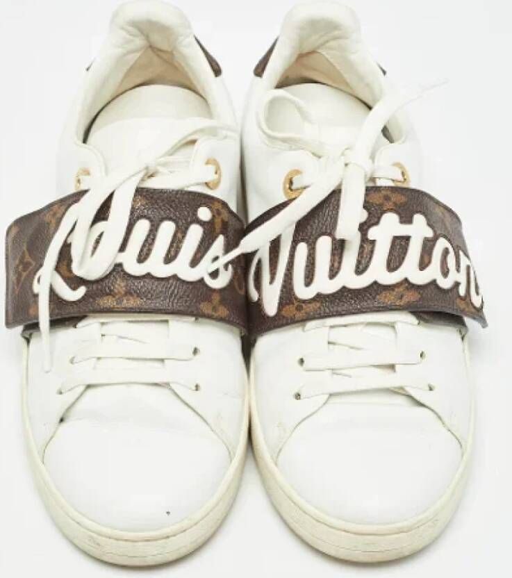 Louis Vuitton Vintage Pre-owned Canvas sneakers White Dames