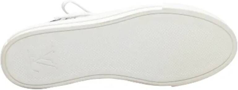 Louis Vuitton Vintage Pre-owned Canvas sneakers White Dames