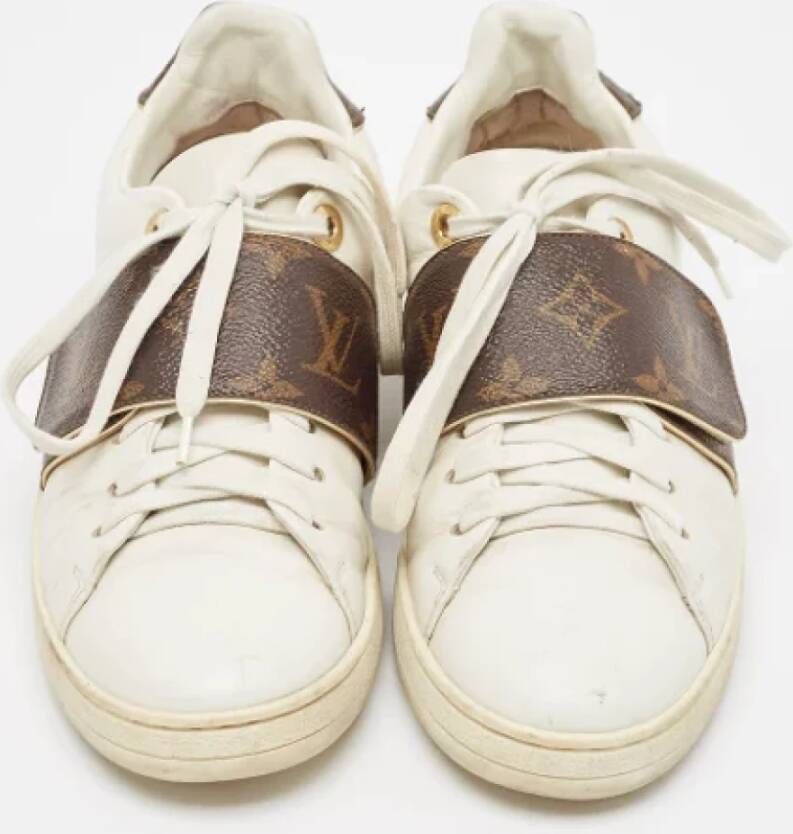 Louis Vuitton Vintage Pre-owned Canvas sneakers White Dames