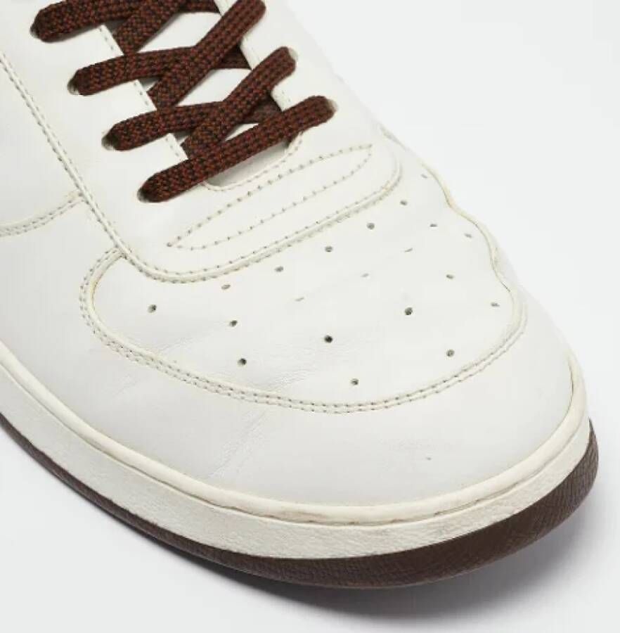 Louis Vuitton Vintage Pre-owned Canvas sneakers White Heren