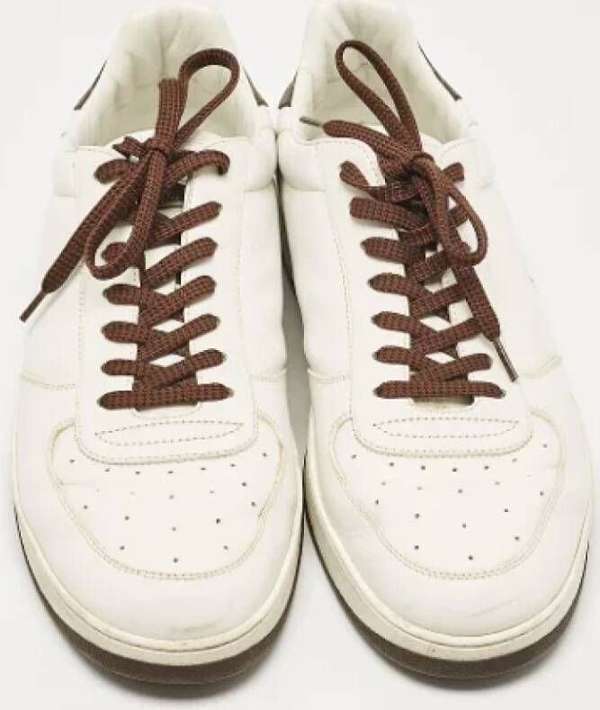 Louis Vuitton Vintage Pre-owned Canvas sneakers White Heren