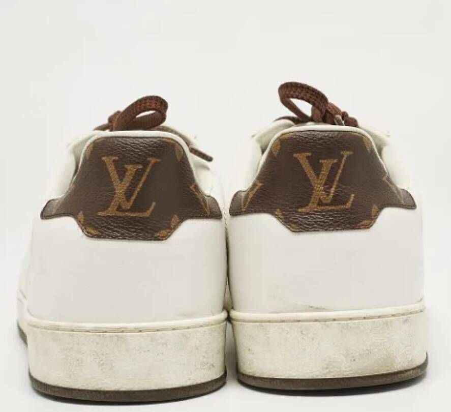 Louis Vuitton Vintage Pre-owned Canvas sneakers White Heren