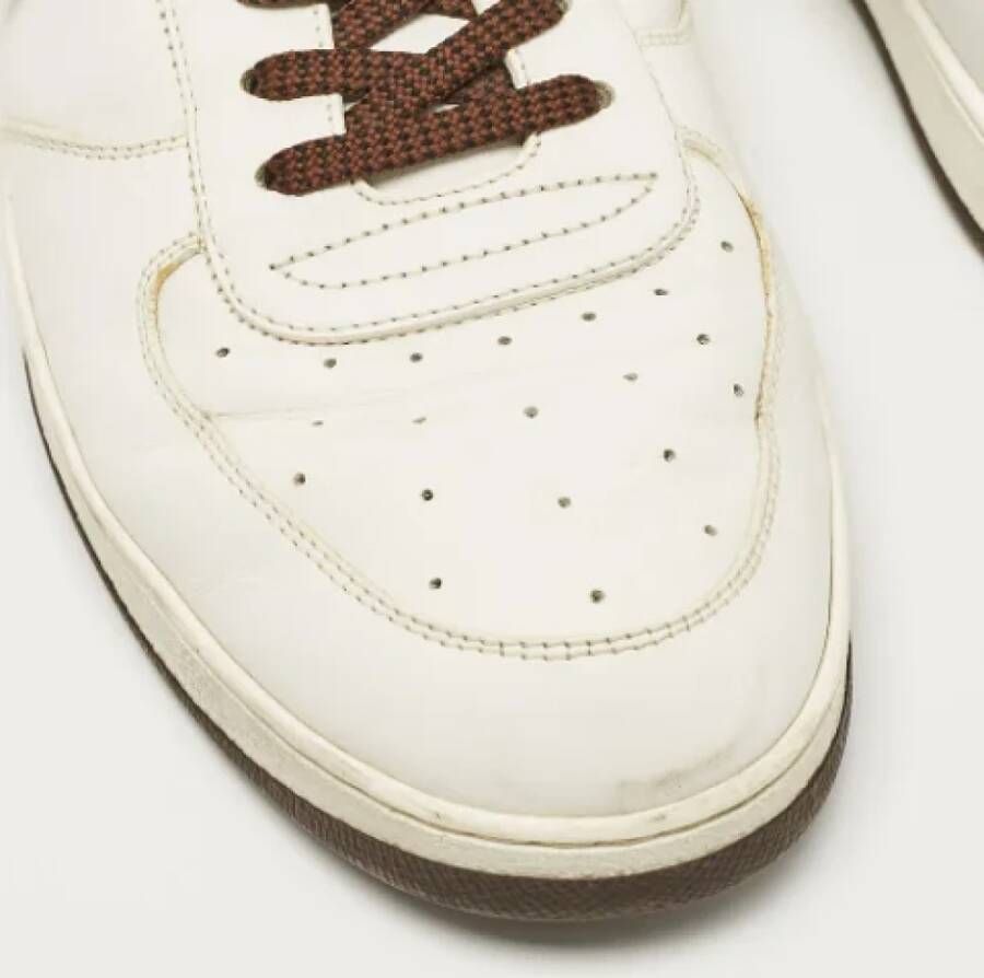 Louis Vuitton Vintage Pre-owned Canvas sneakers White Heren