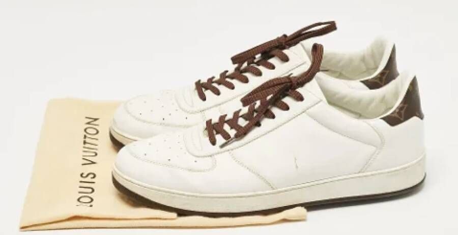 Louis Vuitton Vintage Pre-owned Canvas sneakers White Heren