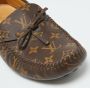 Louis Vuitton Vintage Pre-owned Coated canvas flats Brown Heren - Thumbnail 6