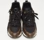 Louis Vuitton Vintage Pre-owned Coated canvas sneakers Black Dames - Thumbnail 3