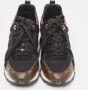 Louis Vuitton Vintage Pre-owned Coated canvas sneakers Black Dames - Thumbnail 3