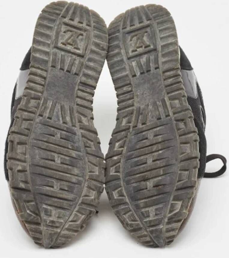 Louis Vuitton Vintage Pre-owned Coated canvas sneakers Black Dames