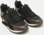 Louis Vuitton Vintage Pre-owned Coated canvas sneakers Black Dames - Thumbnail 4