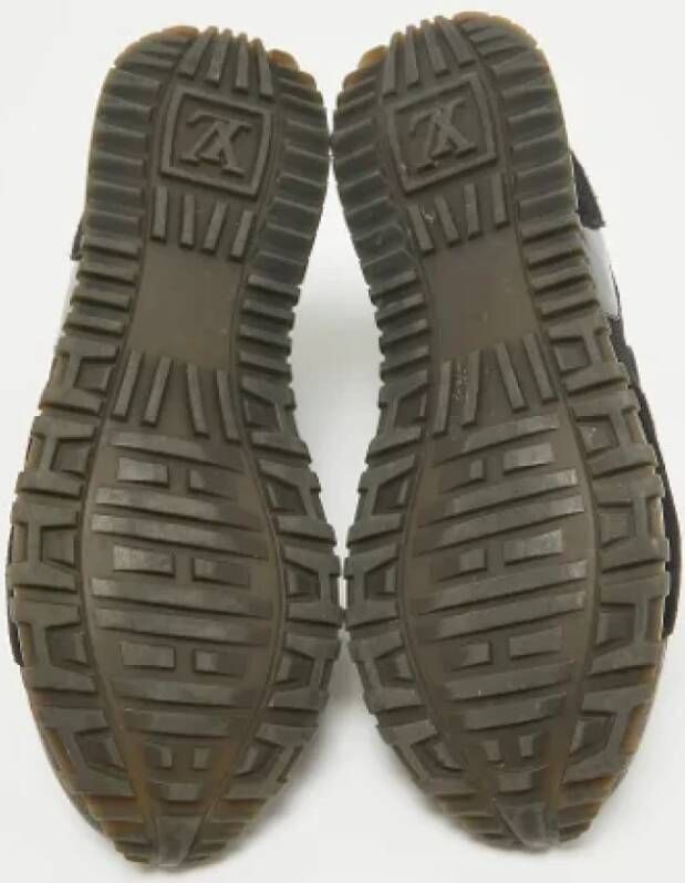 Louis Vuitton Vintage Pre-owned Coated canvas sneakers Black Dames