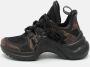 Louis Vuitton Vintage Pre-owned Coated canvas sneakers Black Dames - Thumbnail 2