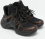 Louis Vuitton Vintage Pre-owned Coated canvas sneakers Black Dames - Thumbnail 4