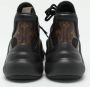 Louis Vuitton Vintage Pre-owned Coated canvas sneakers Black Dames - Thumbnail 5