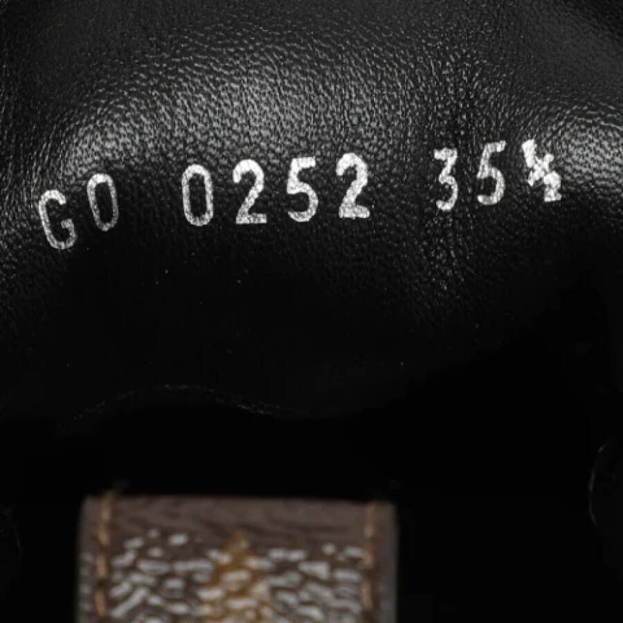 Louis Vuitton Vintage Pre-owned Coated canvas sneakers Black Dames