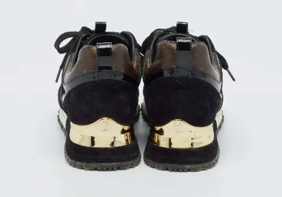 Louis Vuitton Vintage Pre-owned Coated canvas sneakers Black Dames