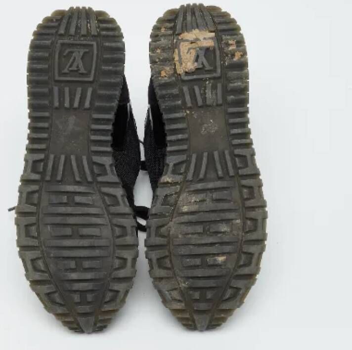 Louis Vuitton Vintage Pre-owned Coated canvas sneakers Black Dames