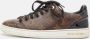 Louis Vuitton Vintage Pre-owned Coated canvas sneakers Brown Dames - Thumbnail 2