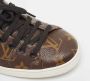 Louis Vuitton Vintage Pre-owned Coated canvas sneakers Brown Dames - Thumbnail 8
