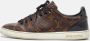 Louis Vuitton Vintage Pre-owned Coated canvas sneakers Brown Dames - Thumbnail 2