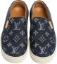 Louis Vuitton Vintage Pre-owned Denim sneakers Blue Dames - Thumbnail 2