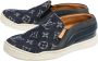 Louis Vuitton Vintage Pre-owned Denim sneakers Blue Dames - Thumbnail 3