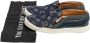 Louis Vuitton Vintage Pre-owned Denim sneakers Blue Dames - Thumbnail 7