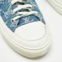 Louis Vuitton Vintage Pre-owned Denim sneakers Blue Dames - Thumbnail 7