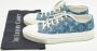 Louis Vuitton Vintage Pre-owned Denim sneakers Blue Dames - Thumbnail 9