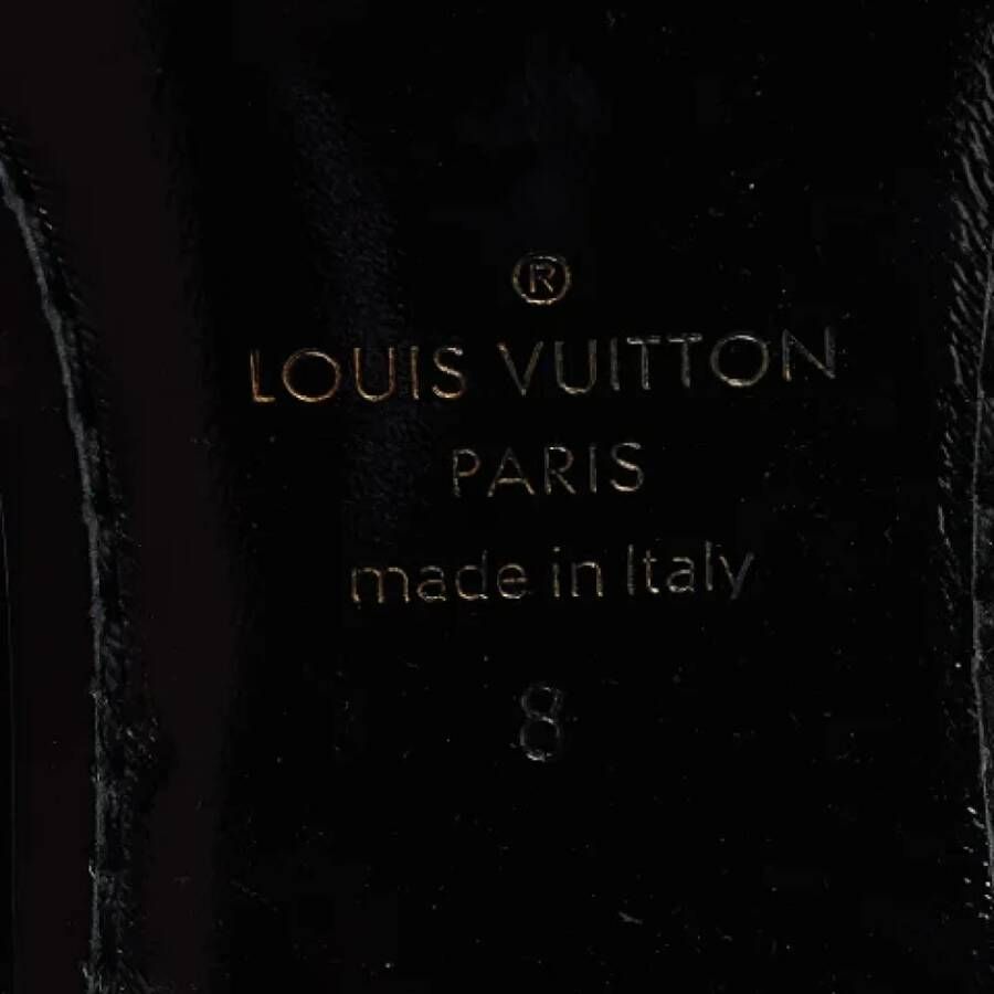 Louis Vuitton Vintage Pre-owned Fabric flats Black Heren