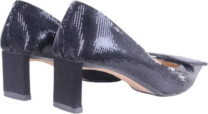 Louis Vuitton Vintage Pre-owned Fabric heels Black Dames