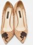 Louis Vuitton Vintage Pre-owned Fabric heels Brown Dames - Thumbnail 3