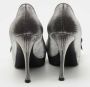 Louis Vuitton Vintage Pre-owned Fabric heels Gray Dames - Thumbnail 5