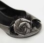 Louis Vuitton Vintage Pre-owned Fabric heels Gray Dames - Thumbnail 7
