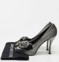 Louis Vuitton Vintage Pre-owned Fabric heels Gray Dames - Thumbnail 9
