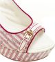 Louis Vuitton Vintage Pre-owned Fabric heels Pink Dames - Thumbnail 7