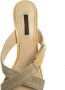 Louis Vuitton Vintage Pre-owned Fabric sandals Beige Dames - Thumbnail 6