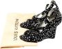 Louis Vuitton Vintage Pre-owned Fabric sandals Black Dames - Thumbnail 7
