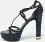 Louis Vuitton Vintage Pre-owned Fabric sandals Black Dames - Thumbnail 2