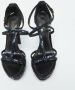 Louis Vuitton Vintage Pre-owned Fabric sandals Black Dames - Thumbnail 3