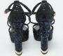 Louis Vuitton Vintage Pre-owned Fabric sandals Black Dames - Thumbnail 5