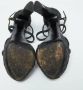 Louis Vuitton Vintage Pre-owned Fabric sandals Black Dames - Thumbnail 6