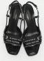 Louis Vuitton Vintage Pre-owned Fabric sandals Black Dames - Thumbnail 3