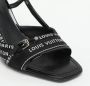 Louis Vuitton Vintage Pre-owned Fabric sandals Black Dames - Thumbnail 7