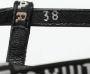 Louis Vuitton Vintage Pre-owned Fabric sandals Black Dames - Thumbnail 8