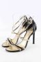 Louis Vuitton Vintage Pre-owned Fabric sandals Black Dames - Thumbnail 4