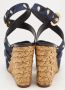Louis Vuitton Vintage Pre-owned Fabric sandals Blue Dames - Thumbnail 5