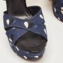 Louis Vuitton Vintage Pre-owned Fabric sandals Blue Dames - Thumbnail 7